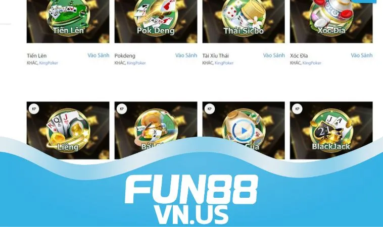 Tiết lộ sảnh cược chính tại 3D Casino của FUN88 Tiết lộ sảnh cược chính tại 3D Casino của FUN88