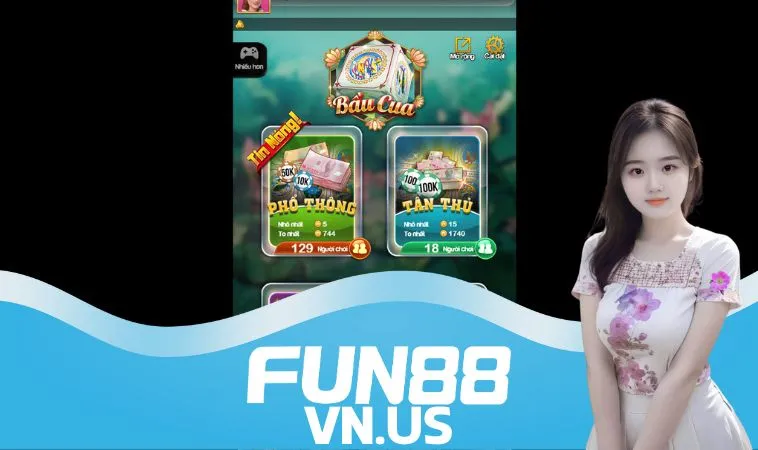 Chơi Bầu Cua tại Fun88 anh em có thể tham gia 4 phòng cược khác nhau Chơi Bầu Cua tại Fun88 anh em có thể tham gia 4 phòng cược khác nhau