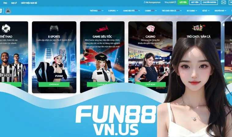 Fun88 hiện đang triển khai nhiều chương trình khuyến mãi cho khách chơi Fun88 hiện đang triển khai nhiều chương trình khuyến mãi cho khách chơi