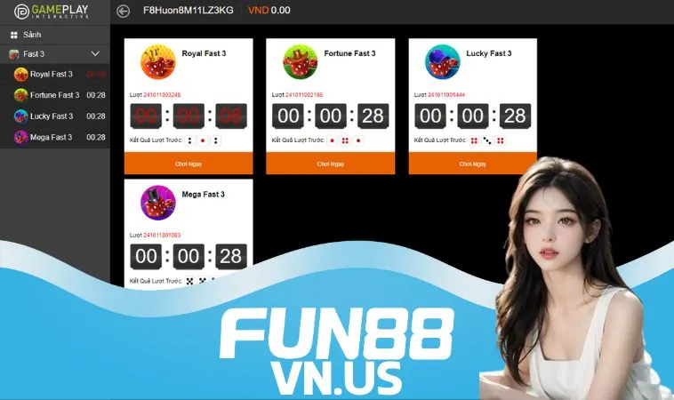 Fast 3 – Khám Phá Luật Chơi Và Các Loại Cược 1 Khi chơi trò Fast 3 tại Fun88 anh em có thể cược nhiều loại khác nhau