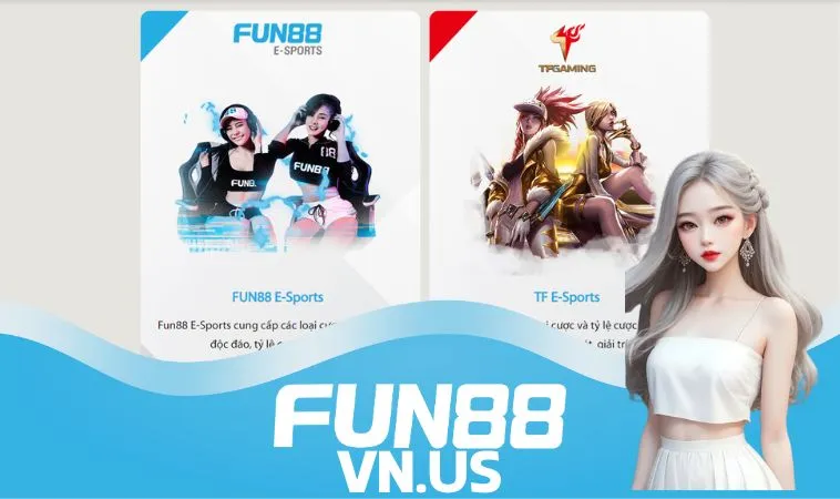 100% Thưởng Đăng Ký Thể Thao/E-Sports Chỉ Có Tại Fun88 1 Tham gia tại mục Thể Thao và E-Sports anh em sẽ thỏa sức đặt cược